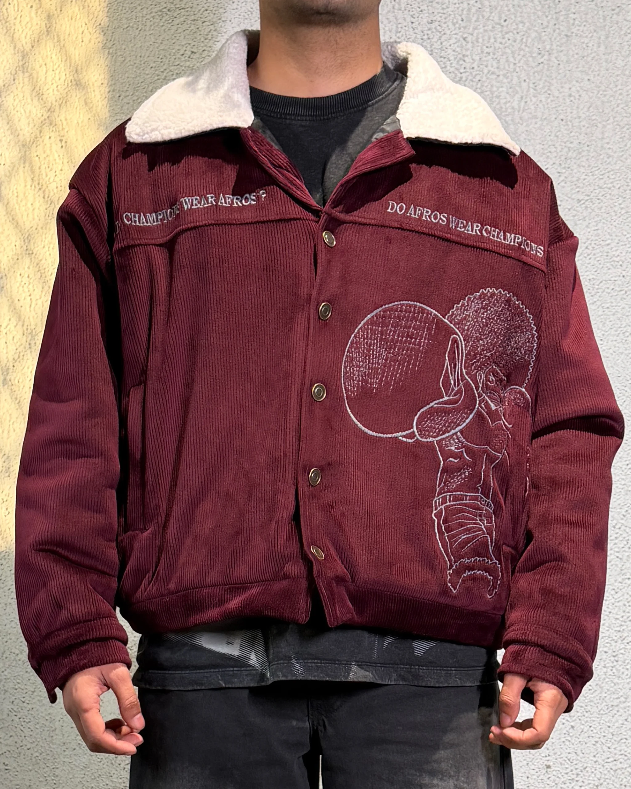 Champion (Embroidered Corduroy Jacket) - Image 3